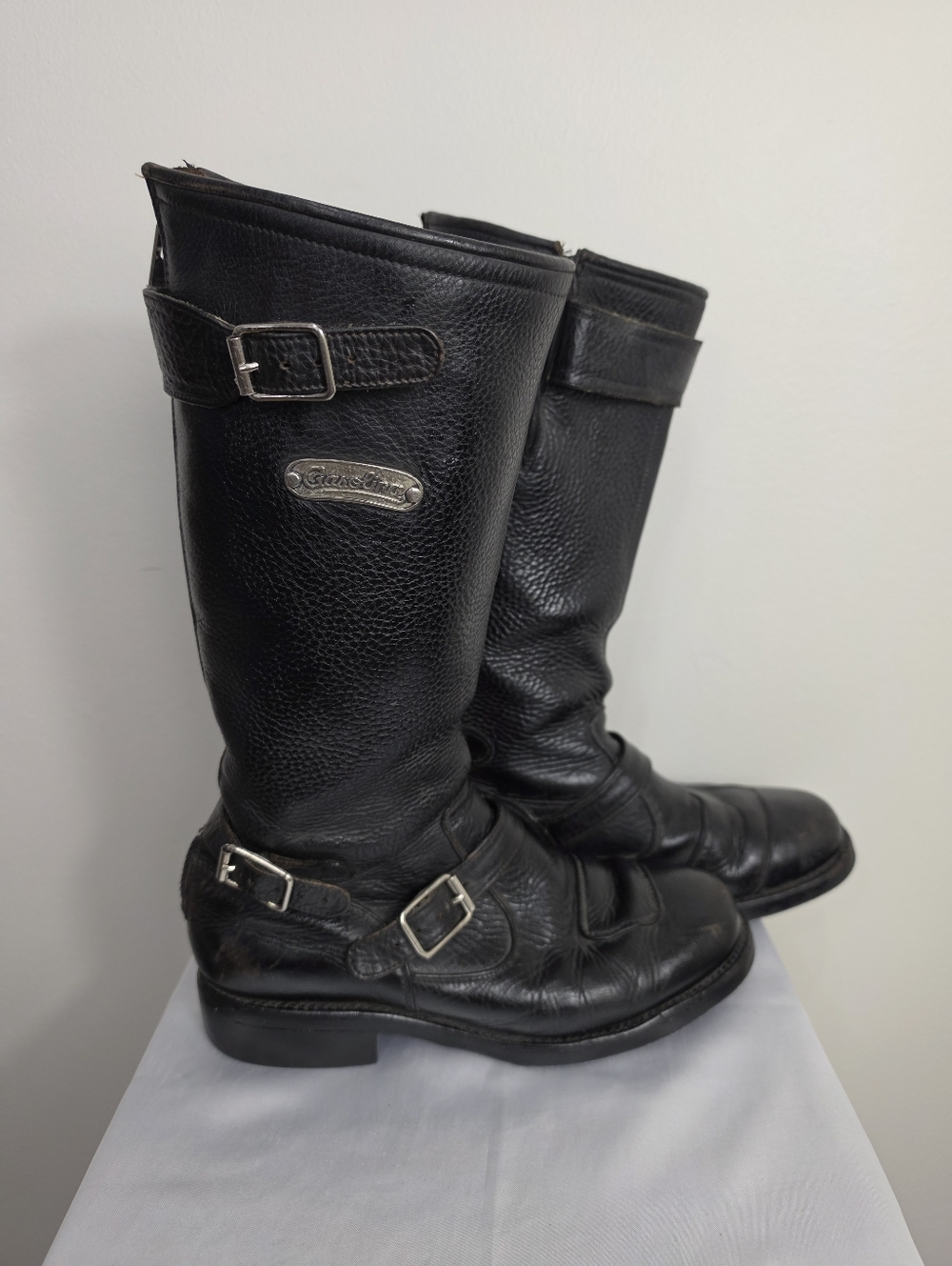 GASOLINA Classic Motorcycle Boots  Size 9US - Picture 4 of 14